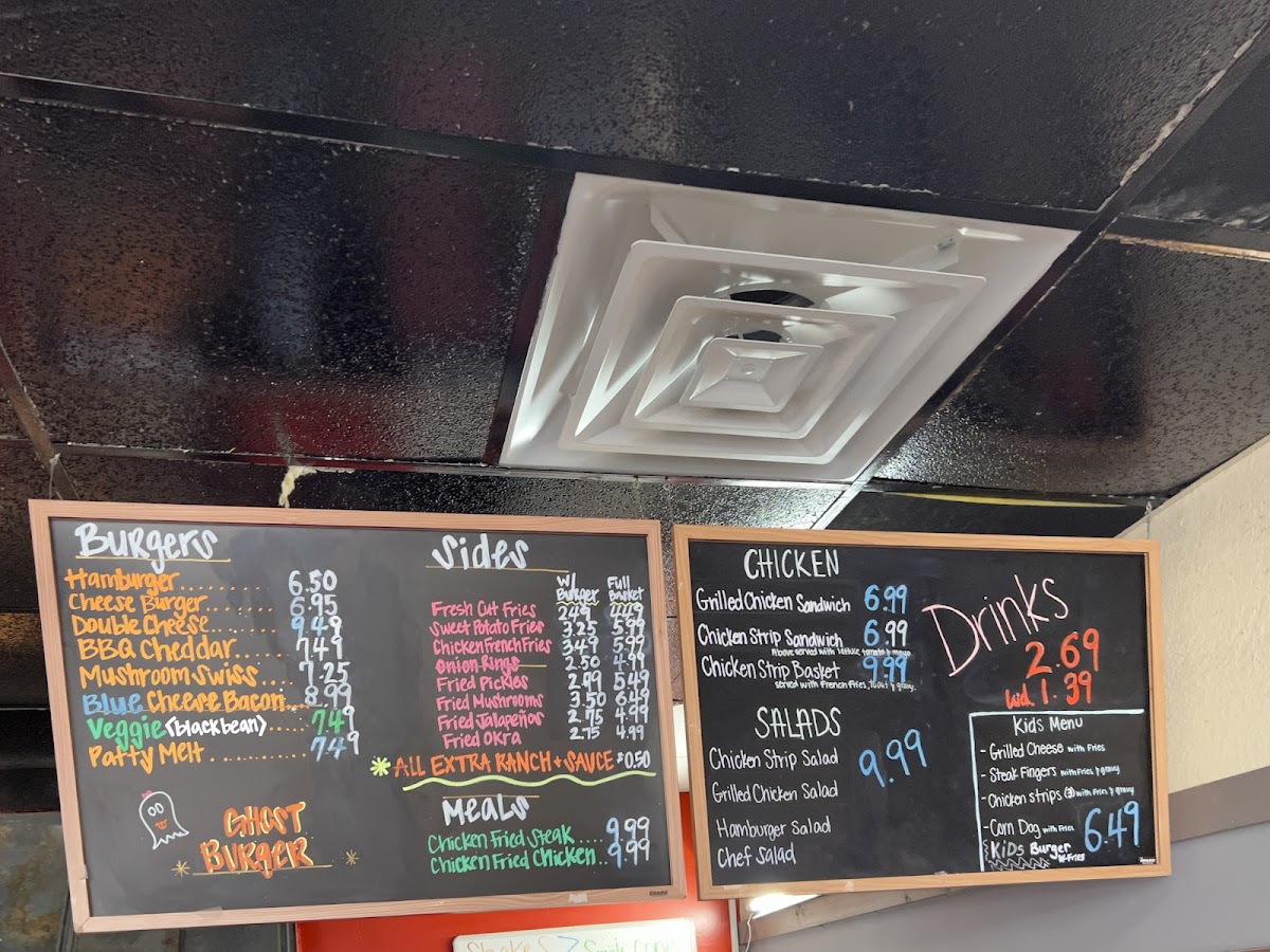 Hideout Burgers Menu - Image 3